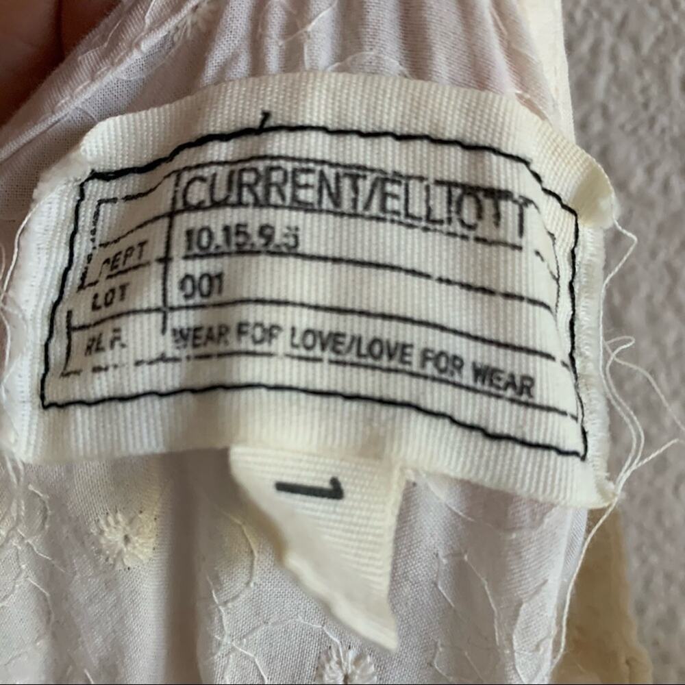 Current/Elliott Florence Dress Ivory Small - Picture 14 of 14